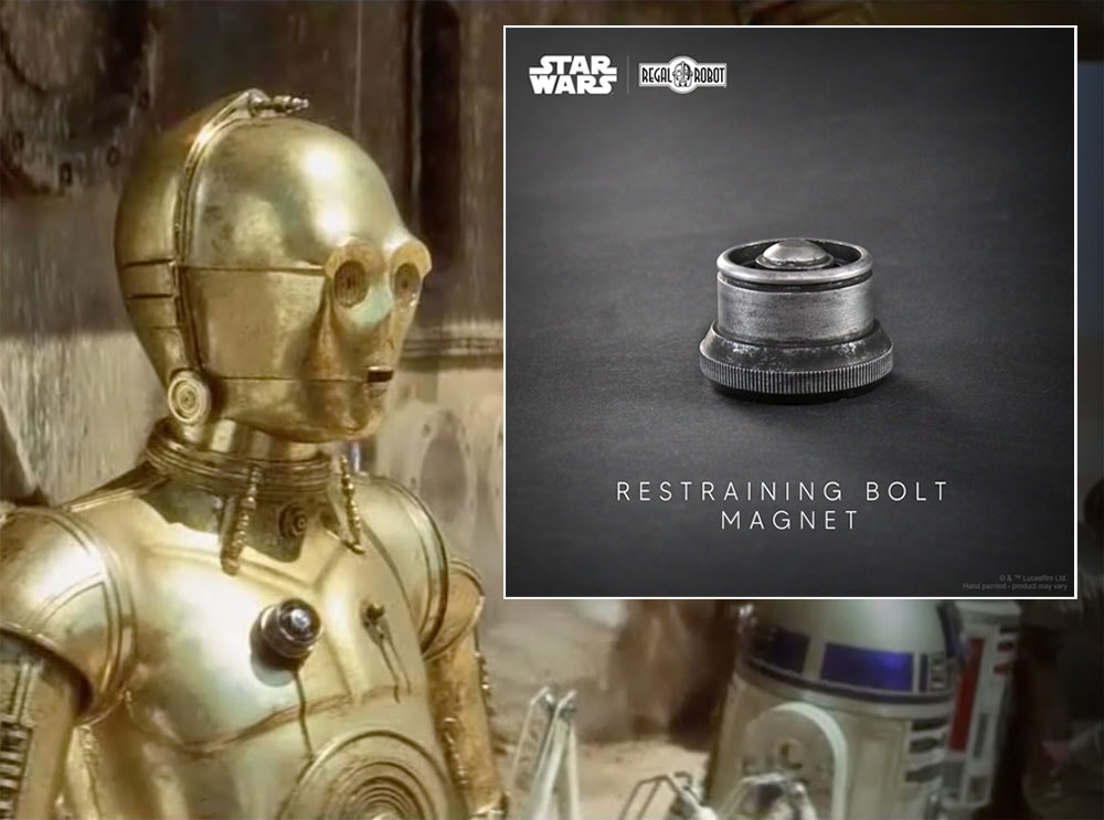 Restraining Bolt Magnet View 5
