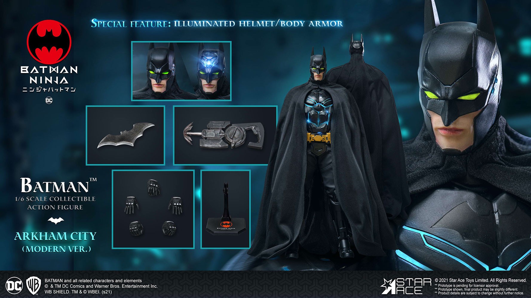 Modern Batman (Normal Version) Collector Edition (Prototype Shown) View 10