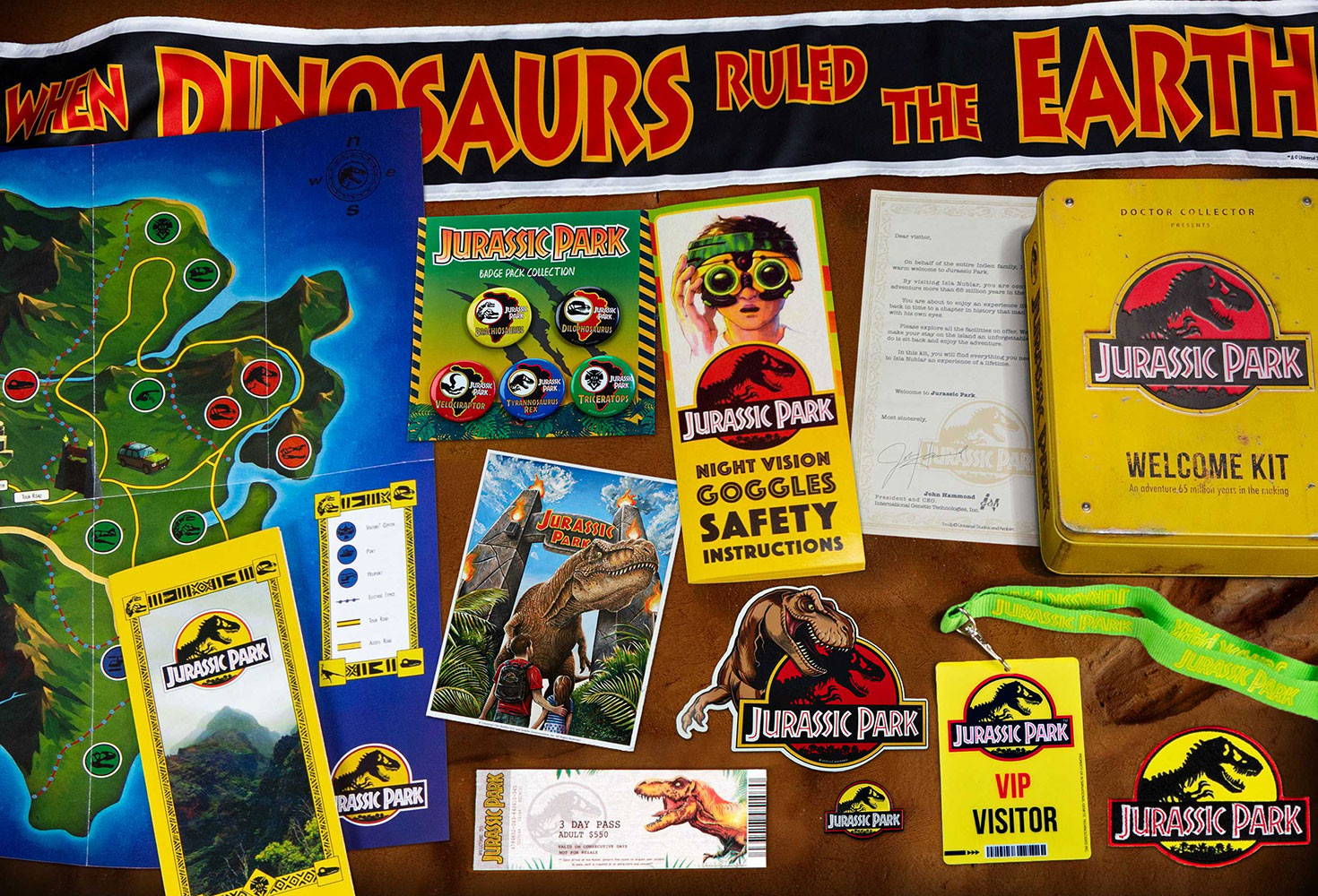Jurassic Park Welcome Kit (Standard Edition) View 11