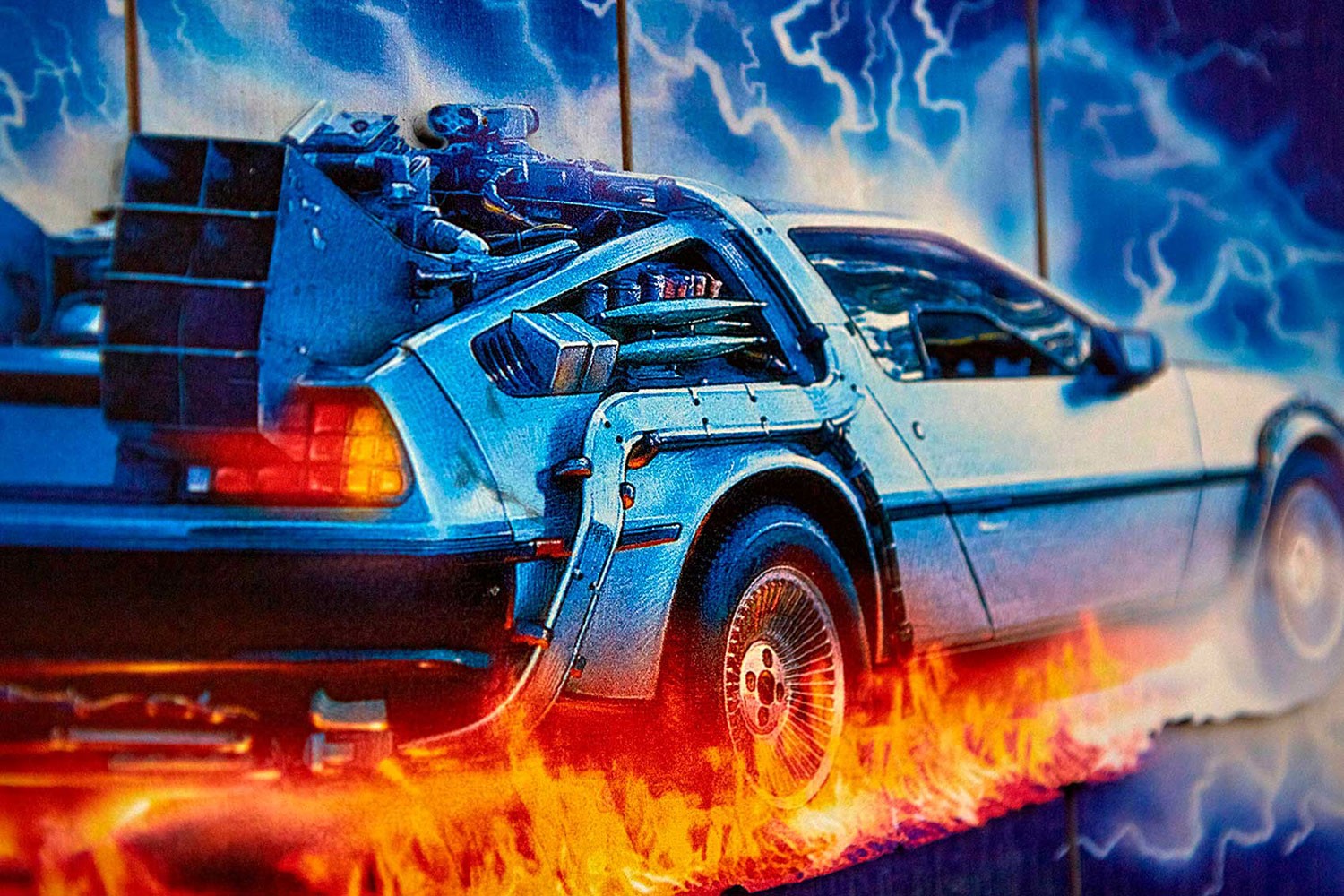 Back to the Future I WOODART 3D “1985” (Prototype Shown) View 2