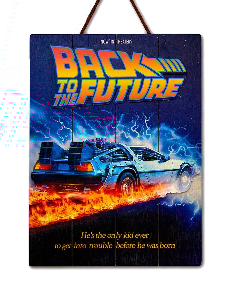 Back to the Future I WOODART 3D “1985” (Prototype Shown) View 3