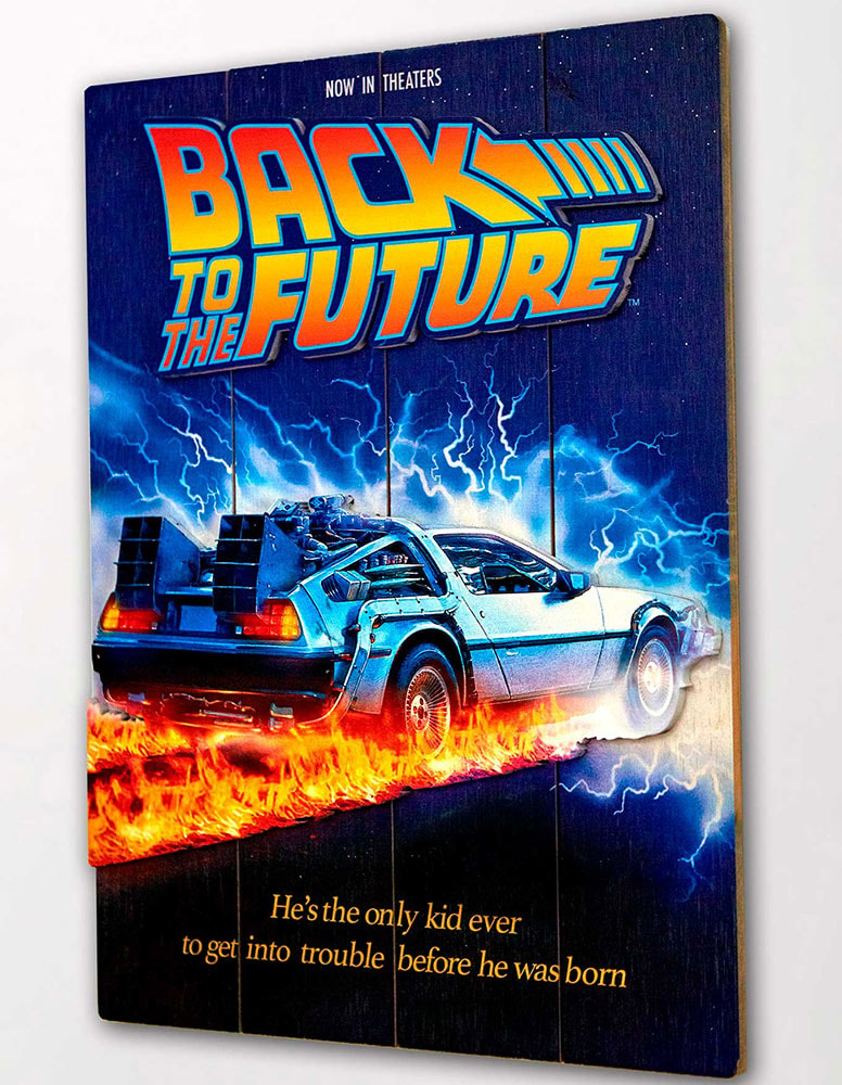Back to the Future I WOODART 3D “1985” (Prototype Shown) View 4