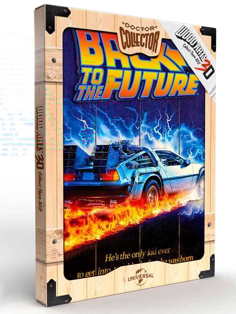 Back to the Future I WOODART 3D “1985” (Prototype Shown) View 7
