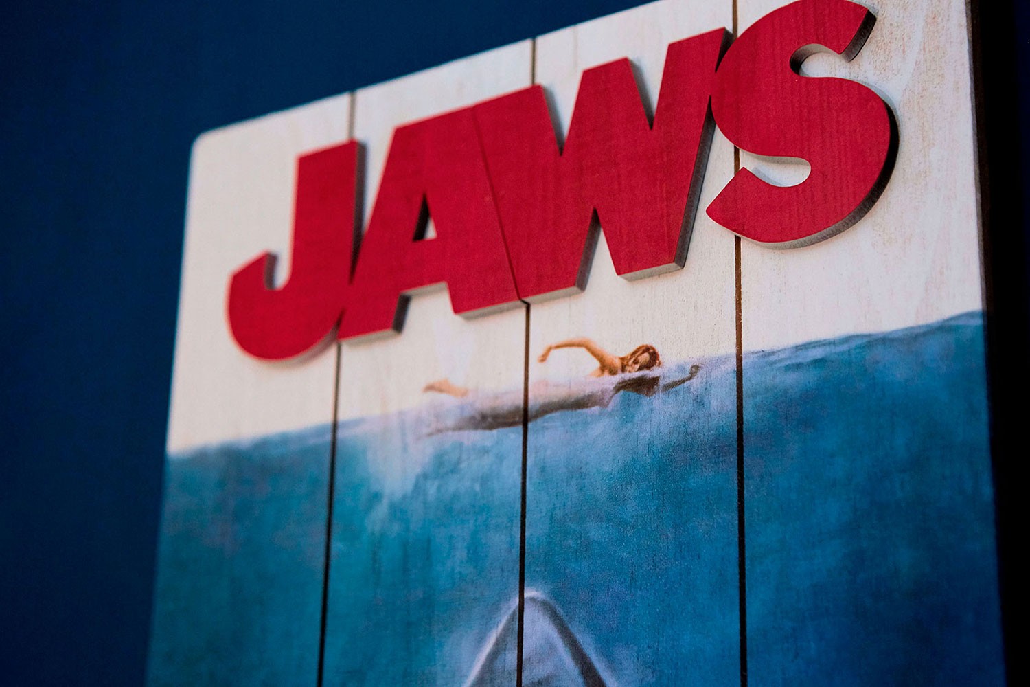 Jaws WOODART 3D “1975 Art”- Prototype Shown