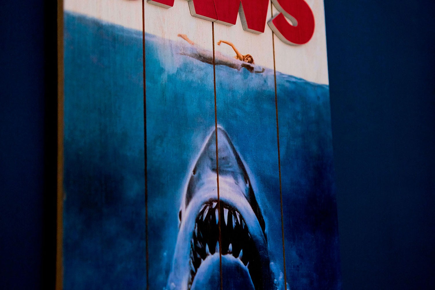 Jaws WOODART 3D “1975 Art”- Prototype Shown