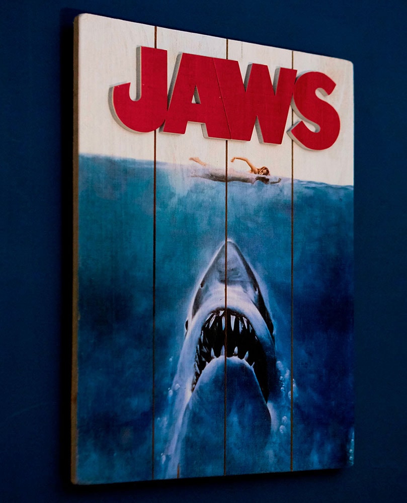 Jaws WOODART 3D “1975 Art”- Prototype Shown
