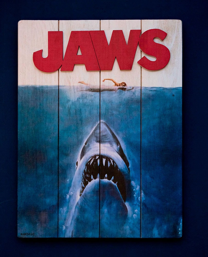 Jaws WOODART 3D “1975 Art”