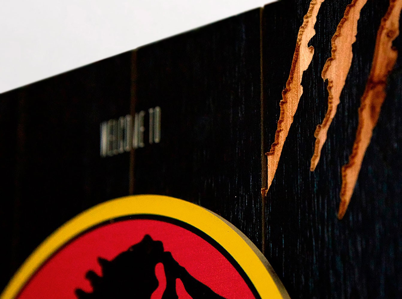 Jurassic Park WOODART 3D “1993 Art” (Prototype Shown) View 4