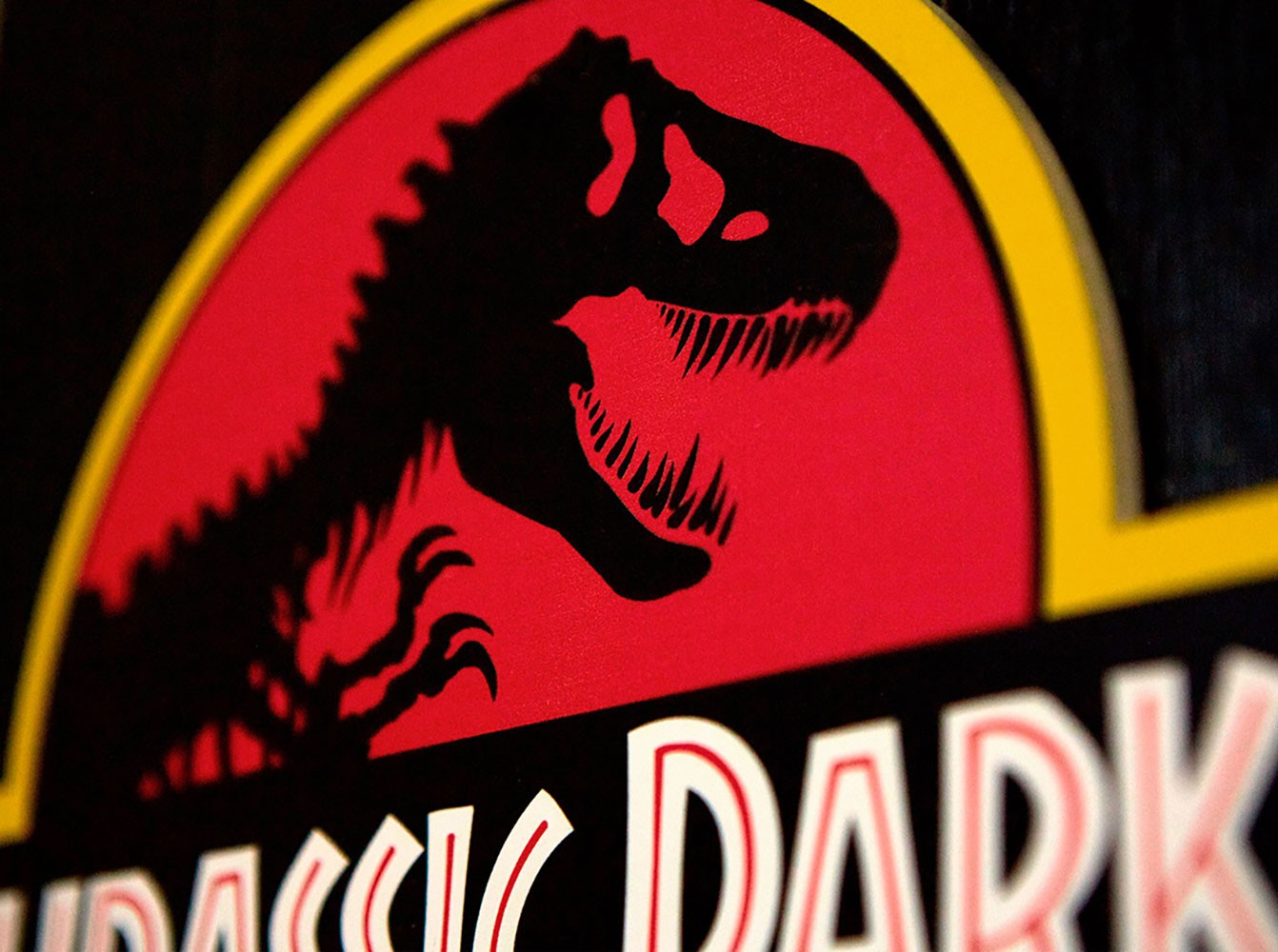 Jurassic Park WOODART 3D “1993 Art” (Prototype Shown) View 5