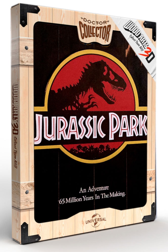 Jurassic Park WOODART 3D “1993 Art” (Prototype Shown) View 6