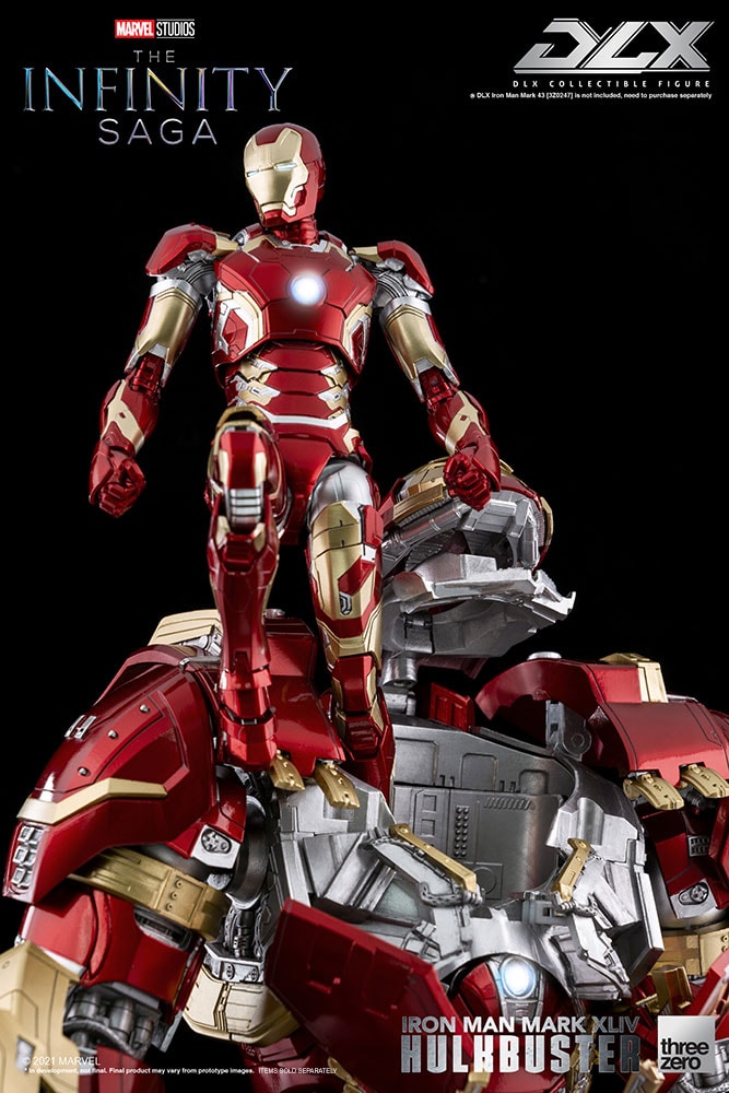 DLX Iron Man Mark XLIV Hulkbuster Collectible Figure by