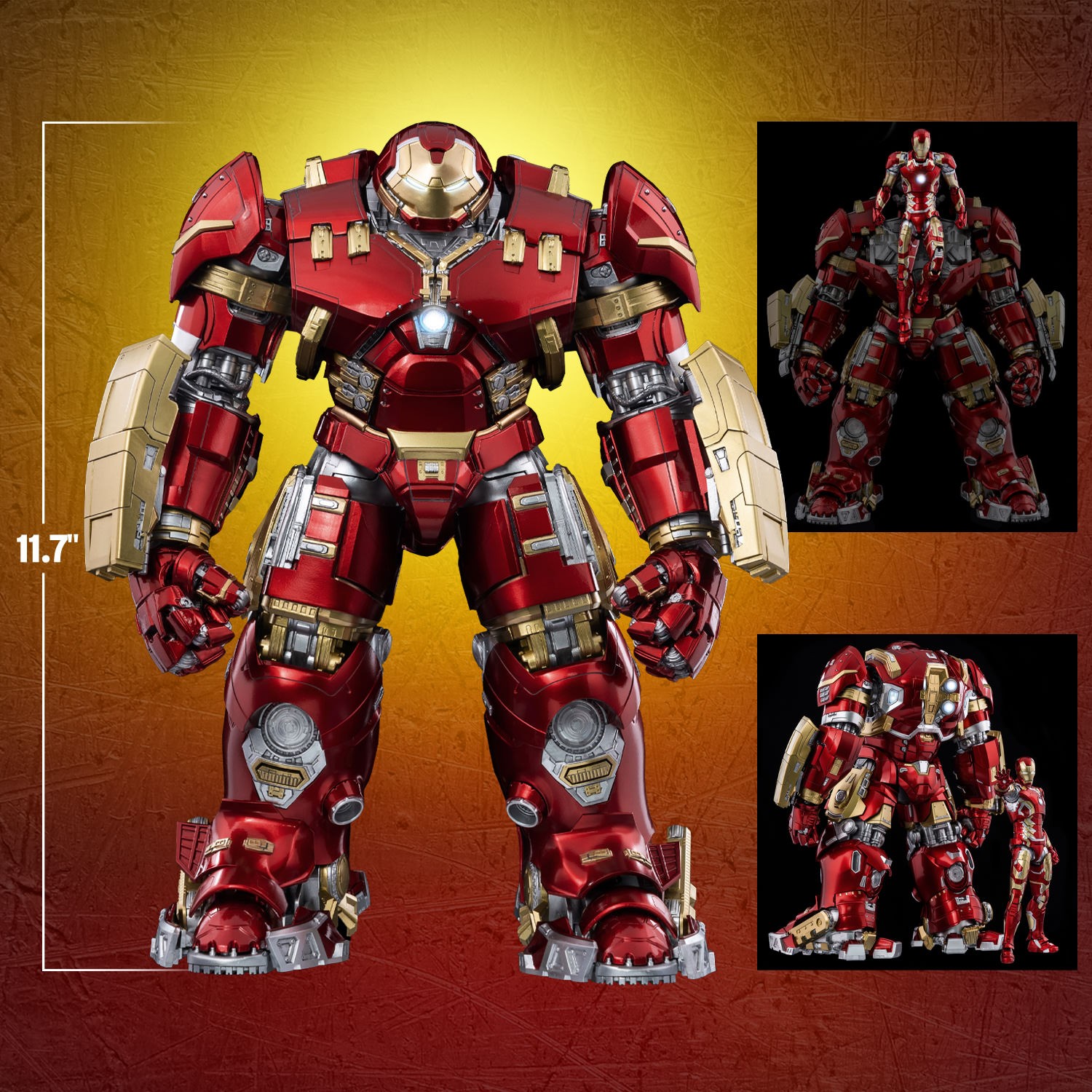 Amazon.com: threezero The Infinity Saga: Iron Man Mark 44