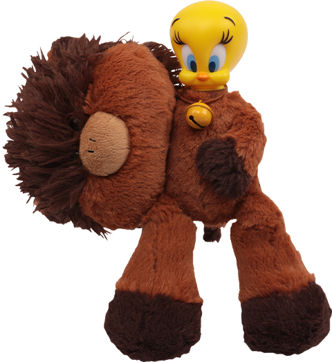 Tweety Highland Cow Plush