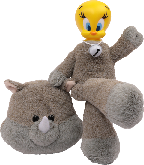 Tweety Rhino Cow Plush (Prototype Shown) View 7