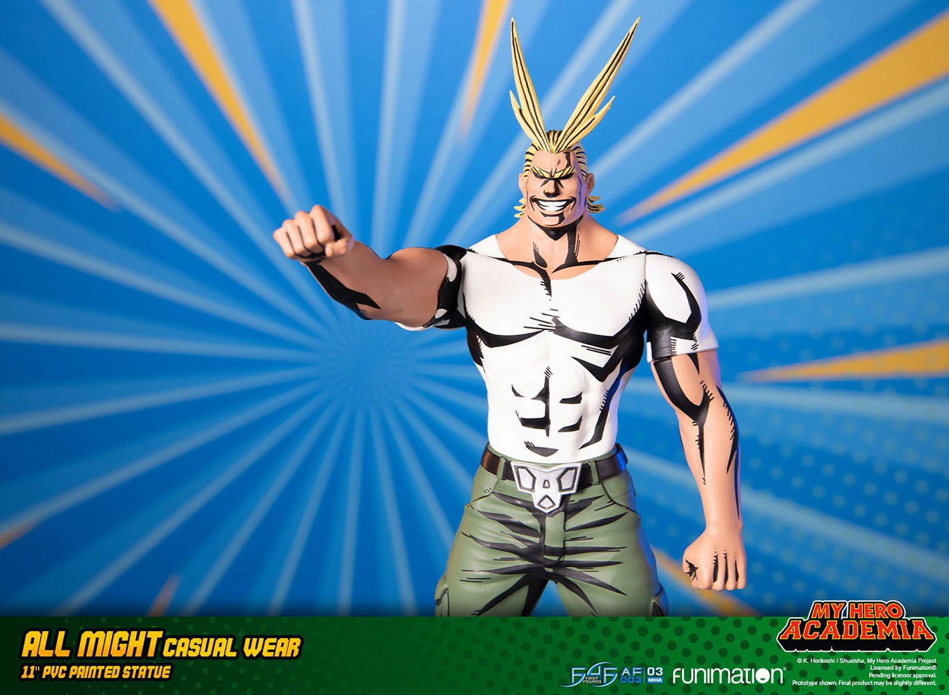 All Might (Casual Wear) PVC Statue by First 4 Figures