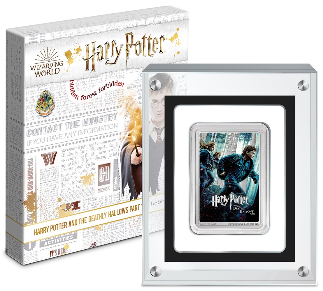 Harry Potter and the Deathly Hallows Part 1™ 1oz Silver Coin