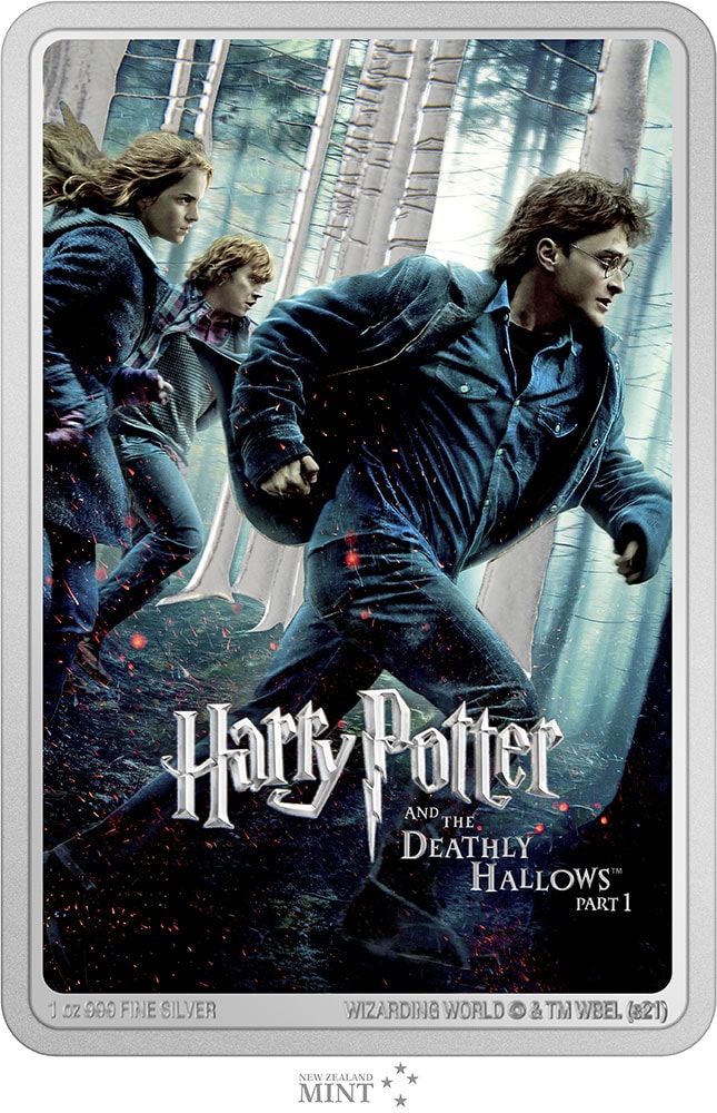 Harry Potter and the Deathly Hallows Part 1™ 1oz Silver Coin