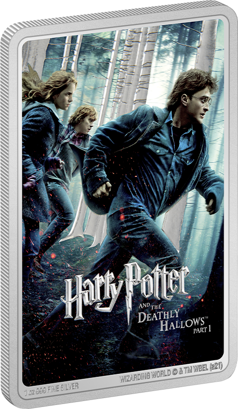 Harry Potter and the Deathly Hallows Part 1™ 1oz Silver Coin