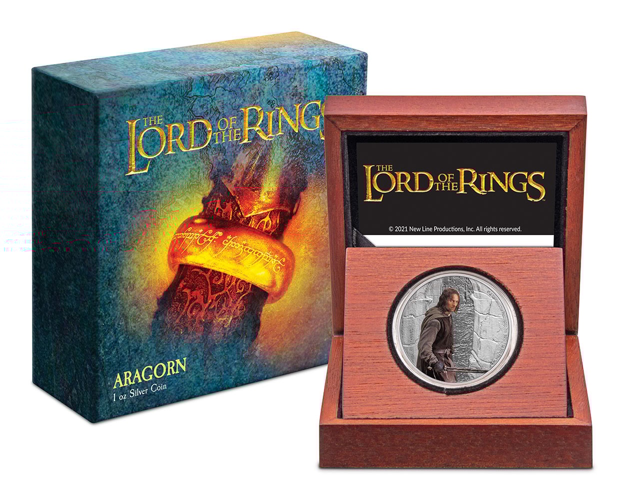 Aragorn 1oz Silver Coin