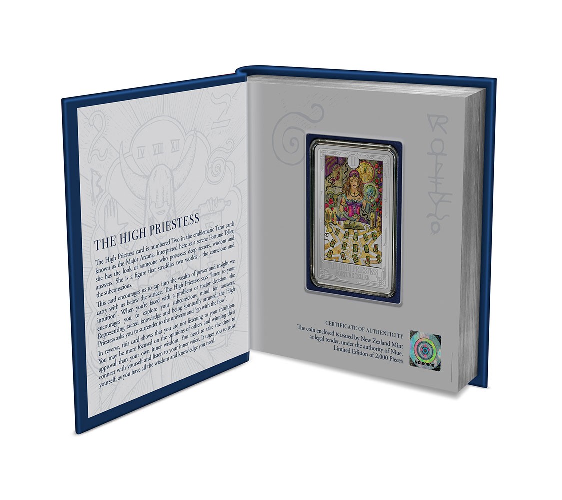 The High Priestess Silver Coin