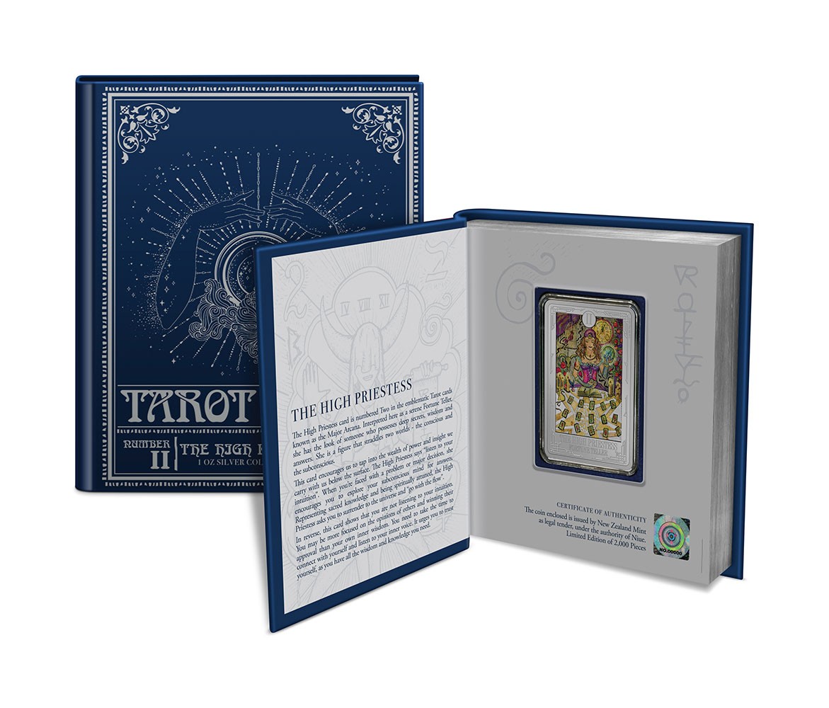 The High Priestess Silver Coin
