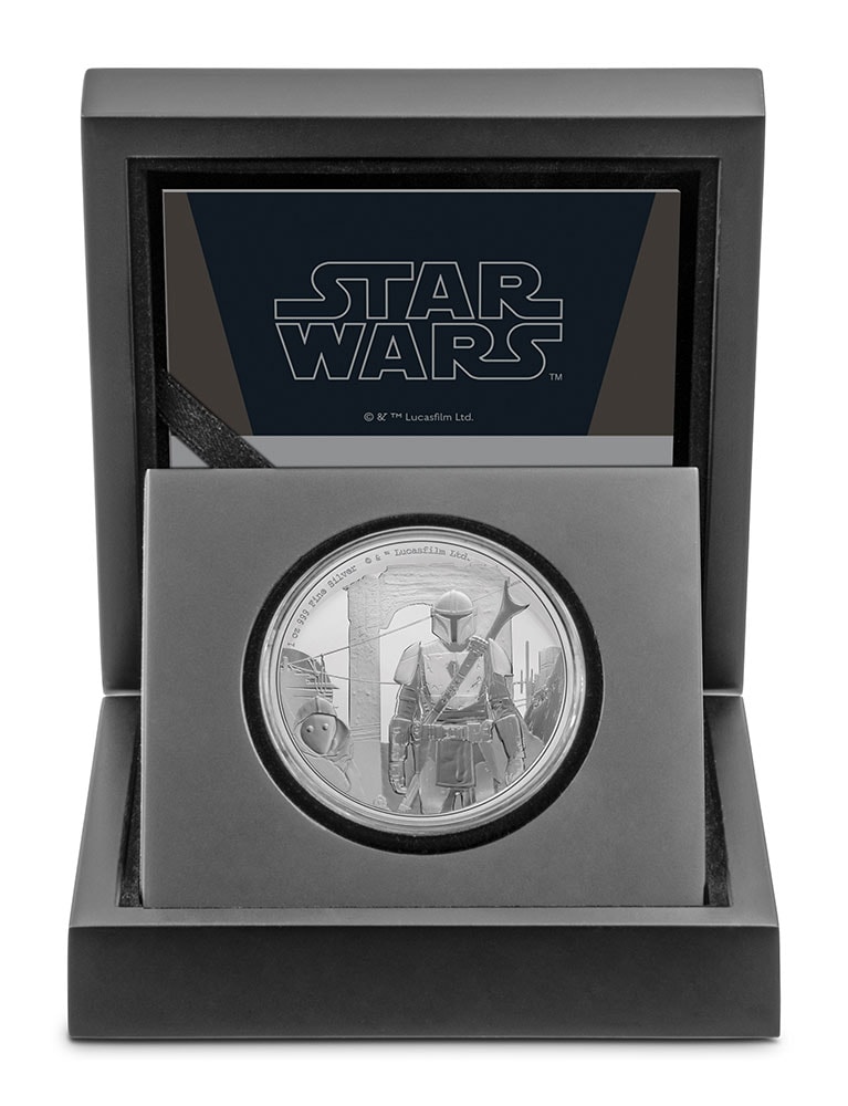 The Mandalorian™ Classic 1oz Silver Coin