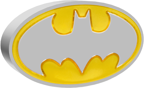 Batman Logo 1oz Silver Coin
