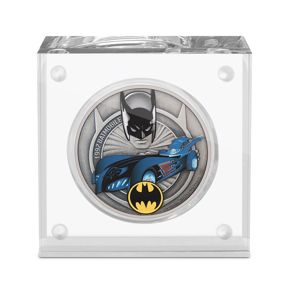 1997 Batmobile 1oz Silver Coin
