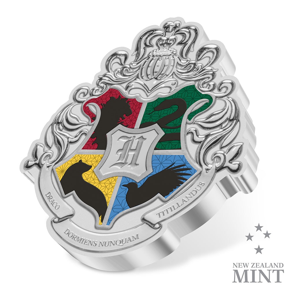 Hogwarts Crest 1oz Silver Coin
