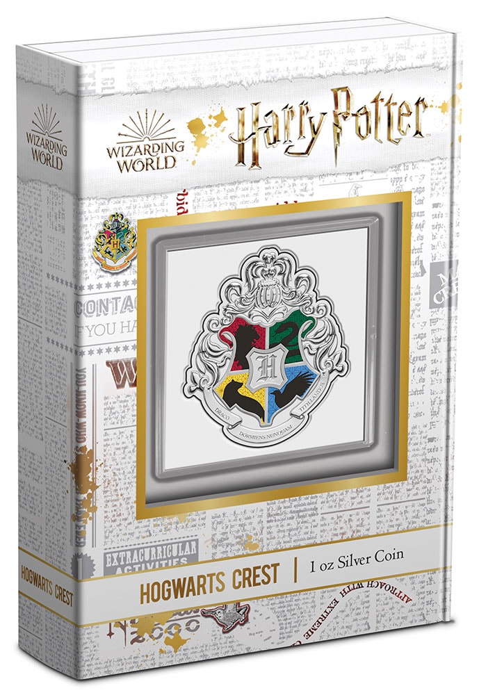 Hogwarts Crest 1oz Silver Coin