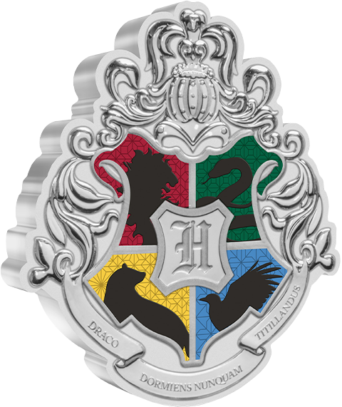 Hogwarts Crest 1oz Silver Coin