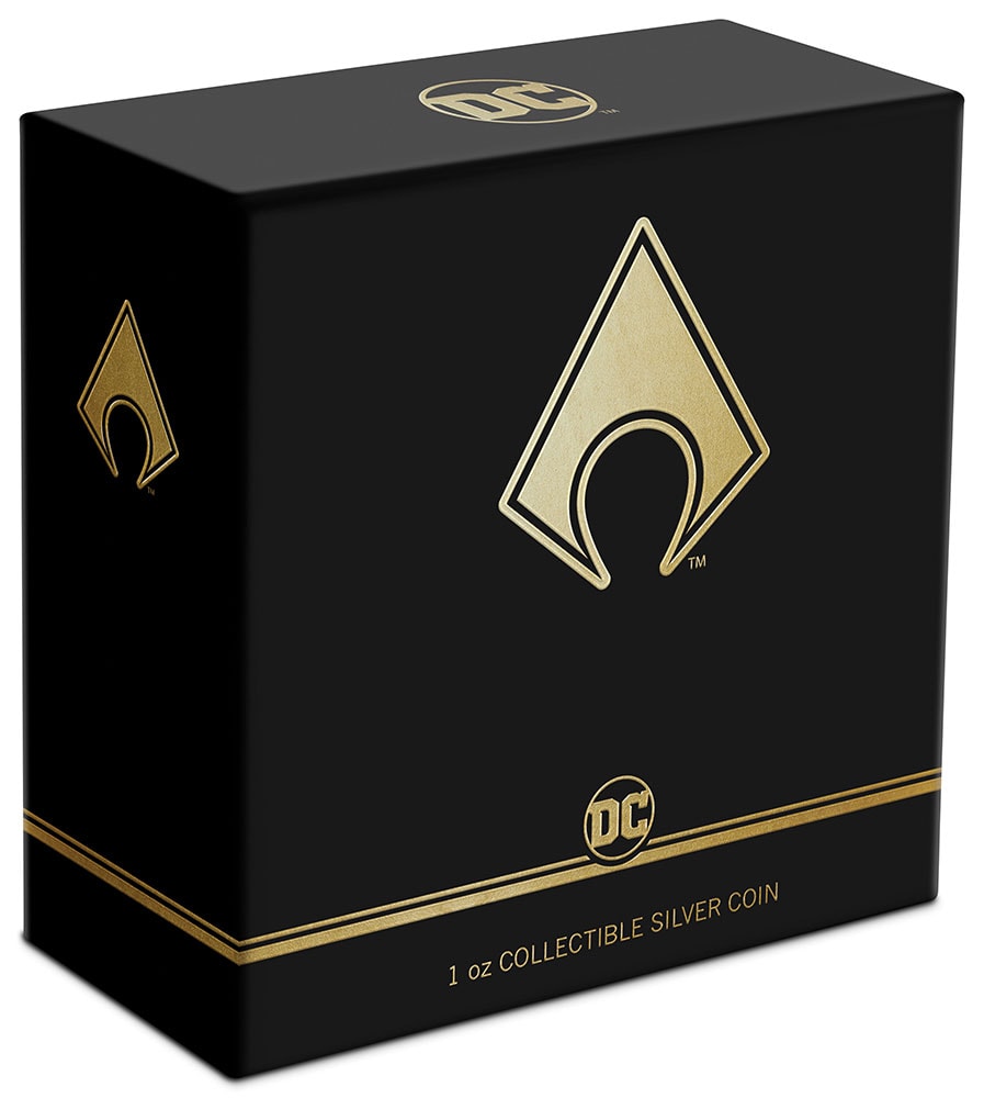 Aquaman Emblem 1oz Silver Coin