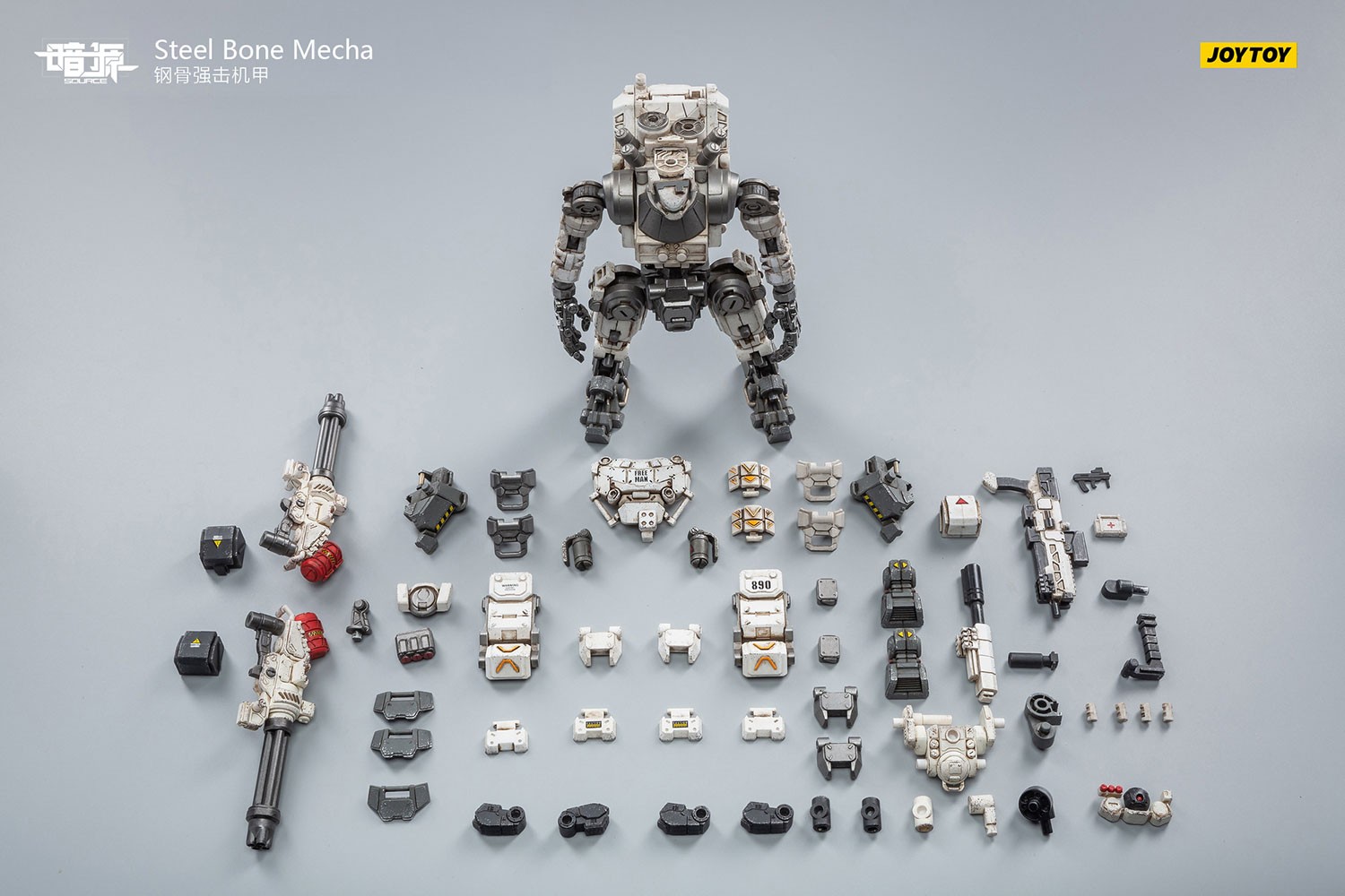 Steel Bone Mecha (White)