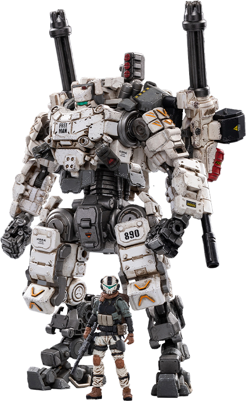 Steel Bone Mecha (White)
