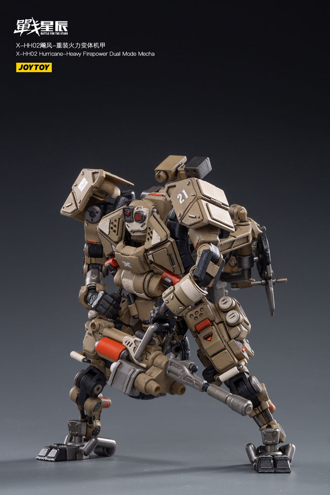 X-HH02 Hurricane-Heavy Firepower Dual Mode Mecha (Sand)