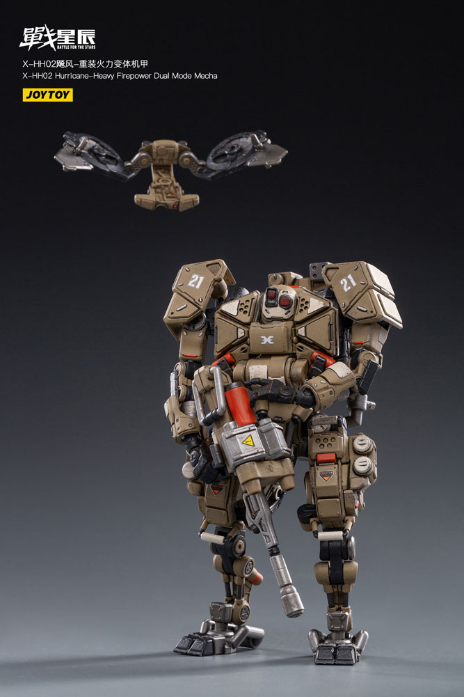X-HH02 Hurricane-Heavy Firepower Dual Mode Mecha (Sand)