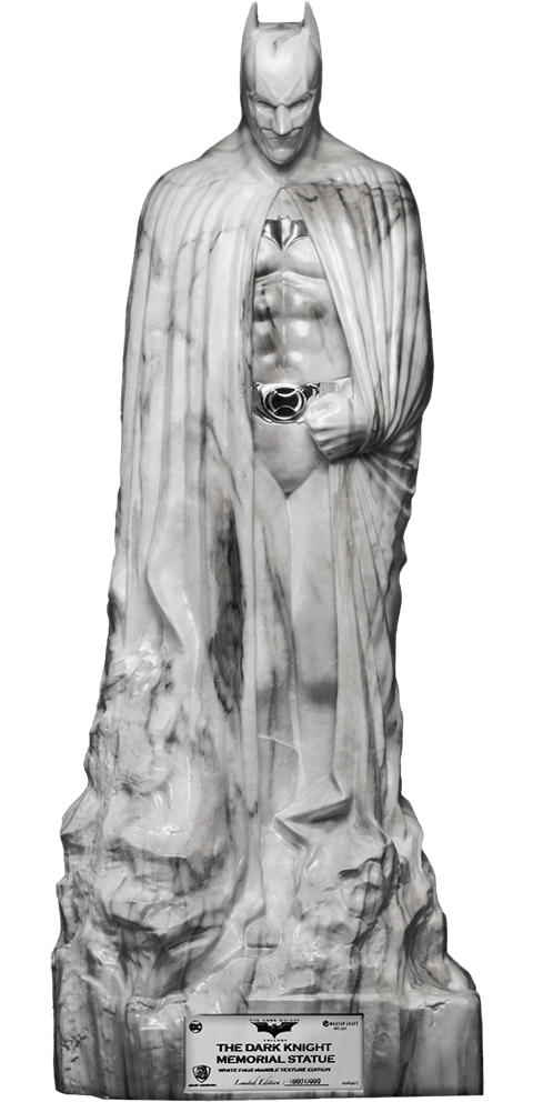 The Dark Knight Memorial (White Faux Marble Texture Edition)