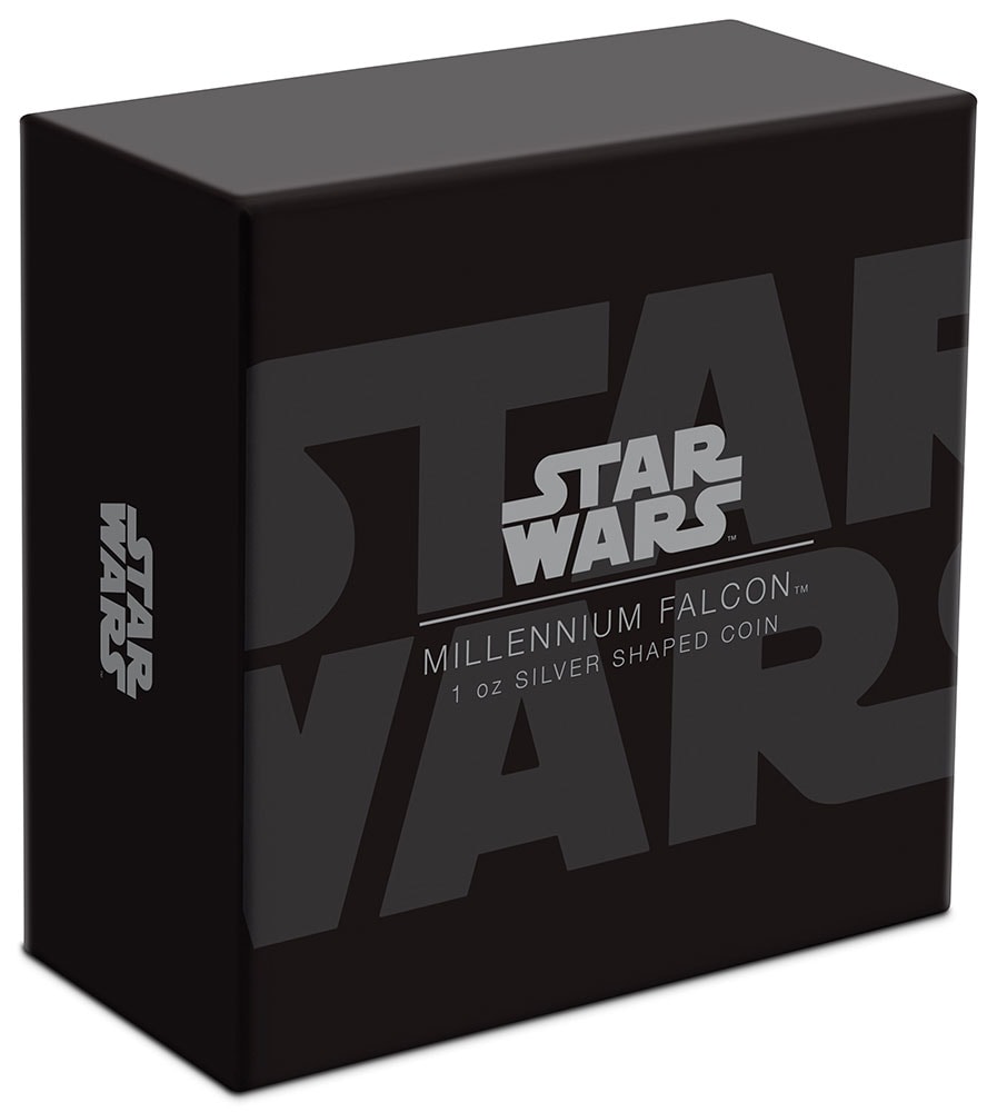 Millennium Falcon 1oz Silver Shaped Coin