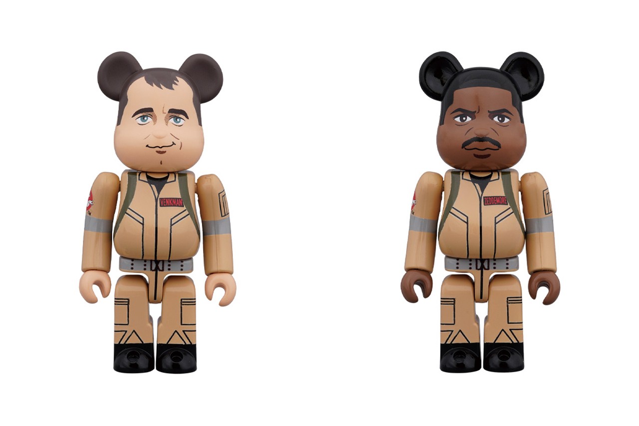 Be@rbrick Peter Venkman and Winston Zeddemore 100% View 1
