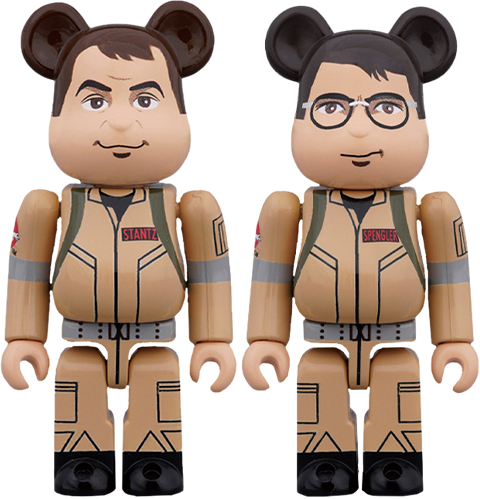 Be@rbrick Raymond Stantz and Egon Spengler 100%