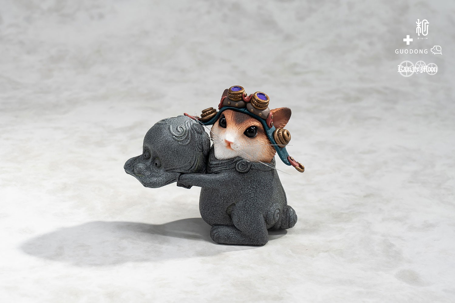 Teasie Beastie – Mouse Pilot (Blue Helmet)