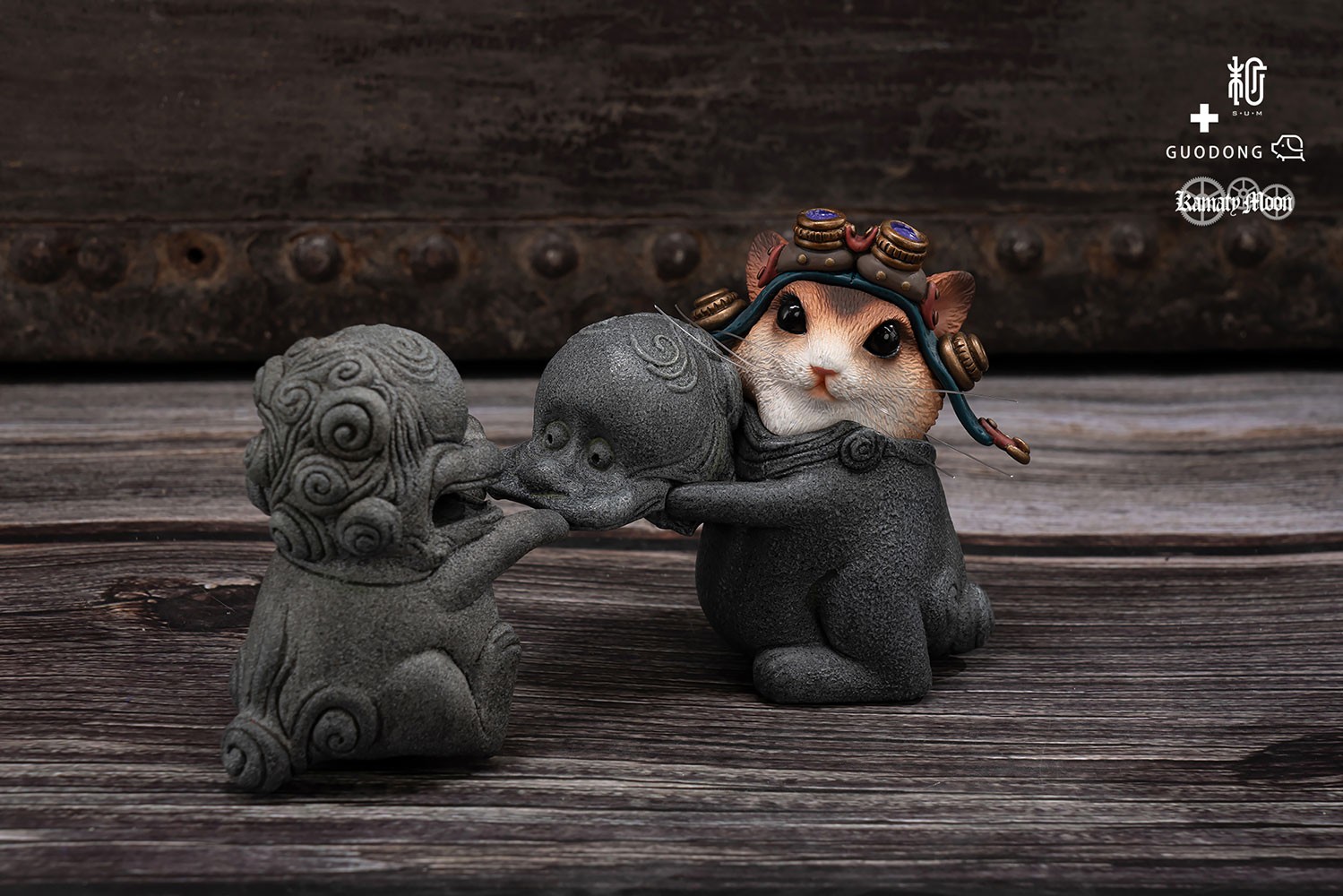 Teasie Beastie – Mouse Pilot (Blue Helmet)