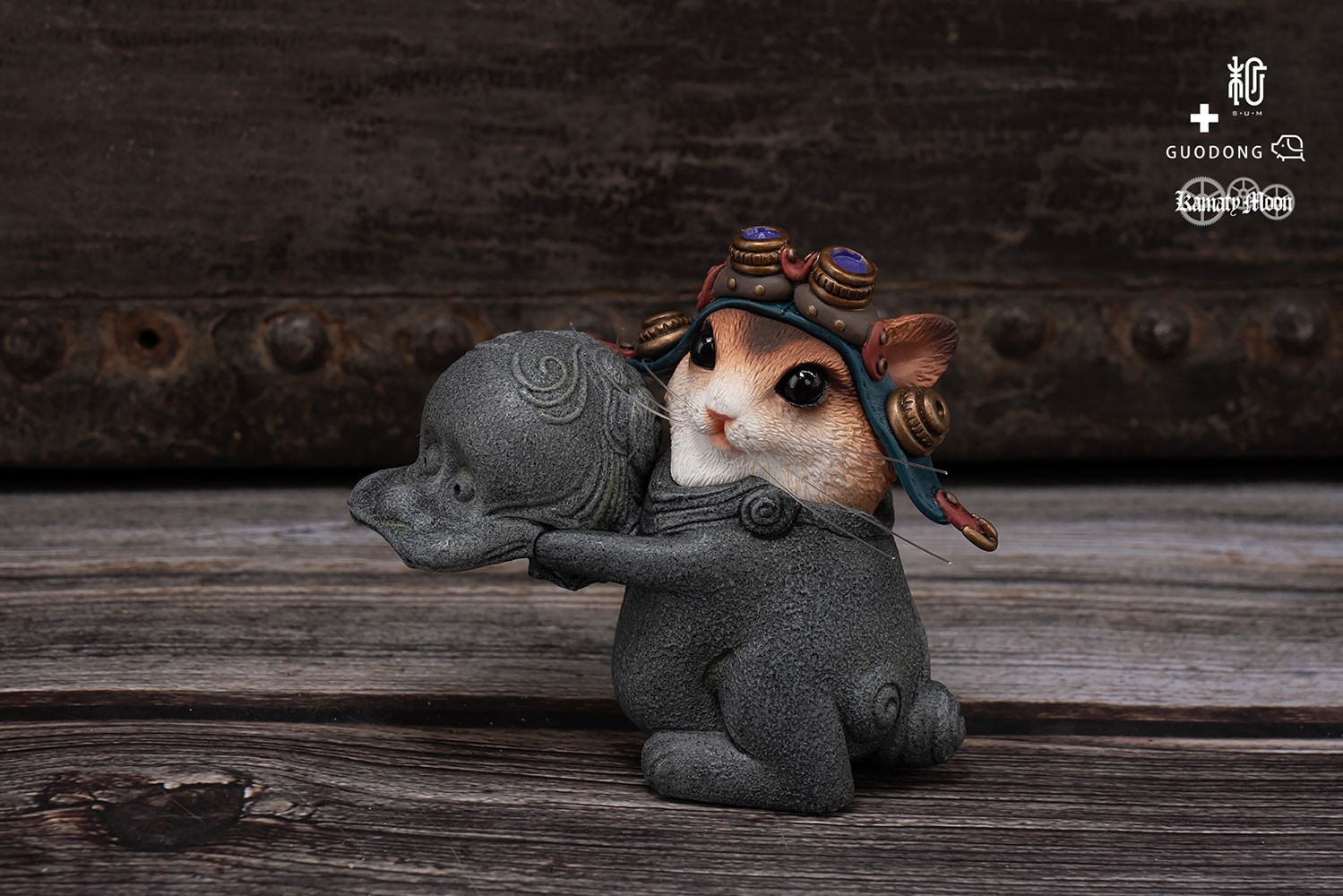 Teasie Beastie – Mouse Pilot (Blue Helmet)