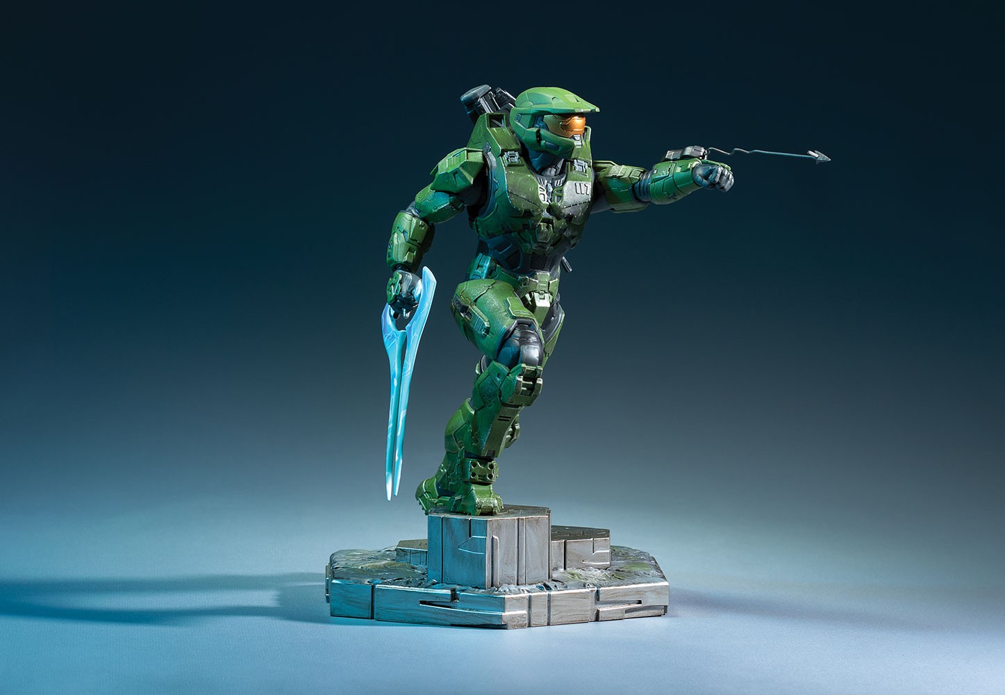 Halo Infinite Master Chief with Grappleshot (Prototype Shown) View 9