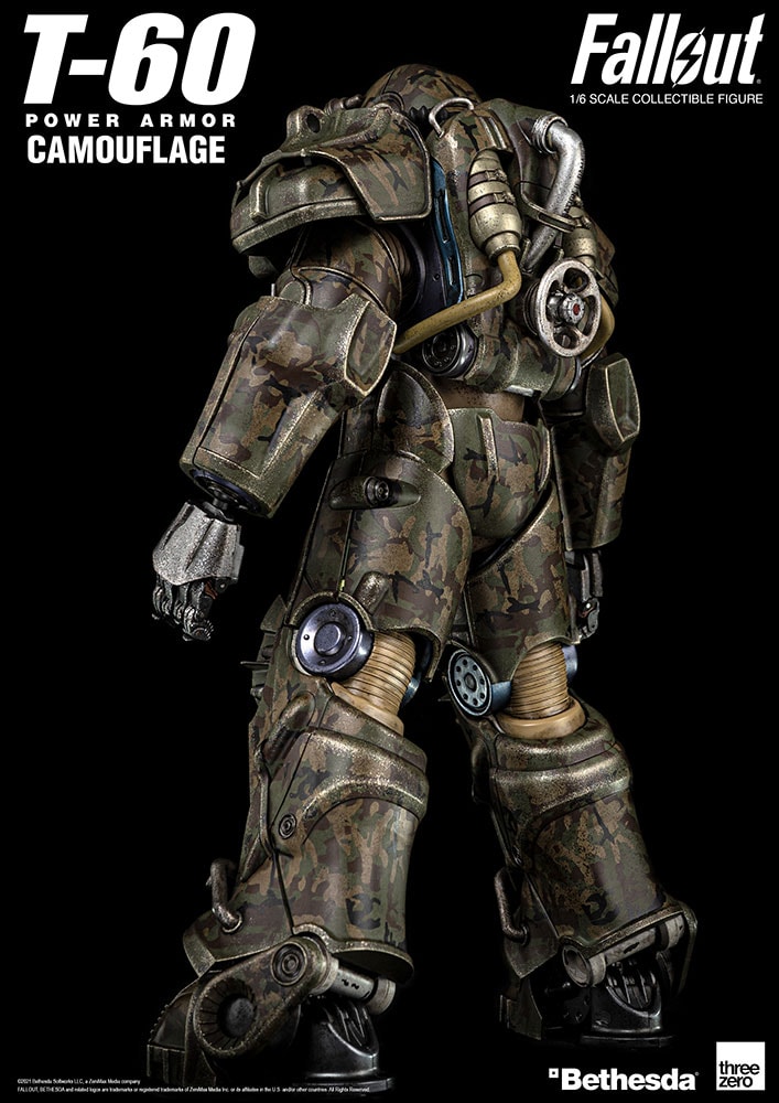 T-60 Camouflage Power Armor (Prototype Shown) View 12