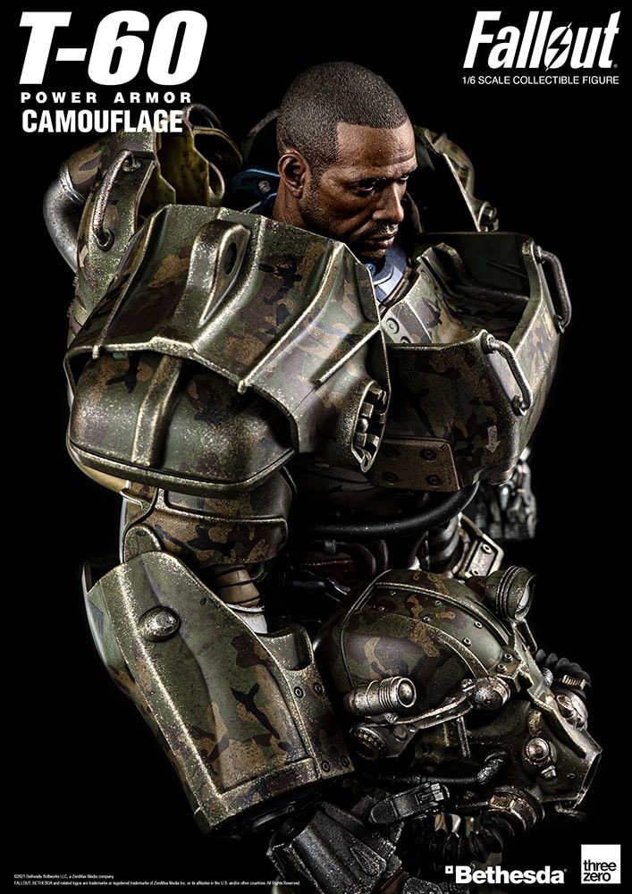 T-60 Camouflage Power Armor (Prototype Shown) View 15