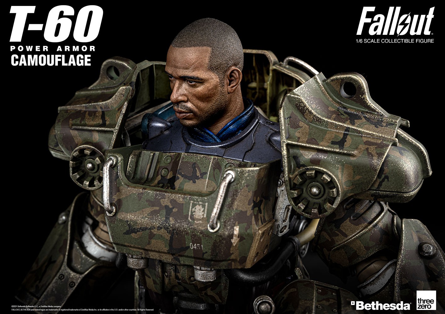 T-60 Camouflage Power Armor (Prototype Shown) View 10