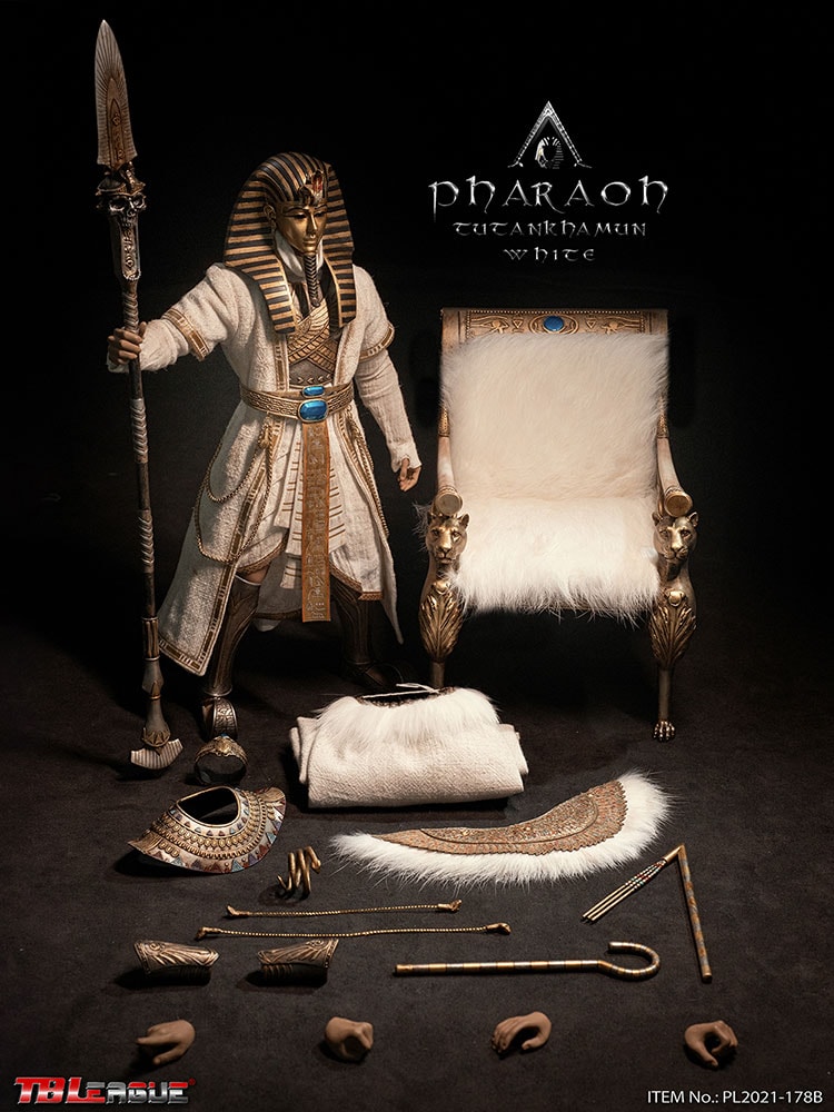 Pharoah Tutankhamun (White)