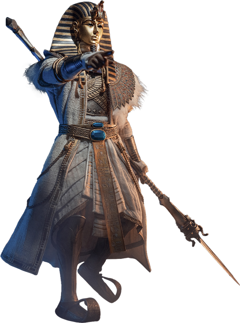 Pharoah Tutankhamun (White)