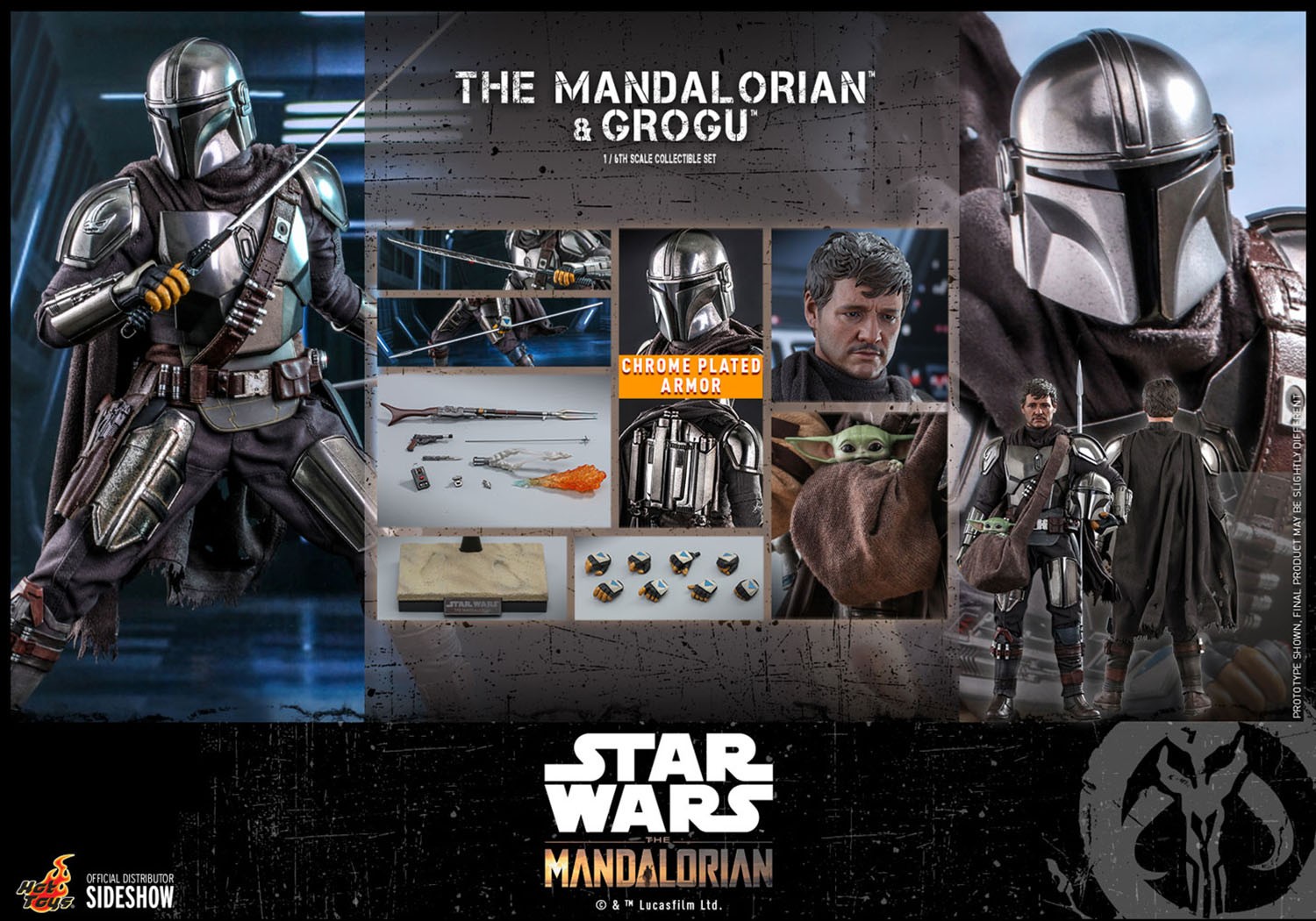 The Mandalorian™ and Grogu™ (Prototype Shown) View 5